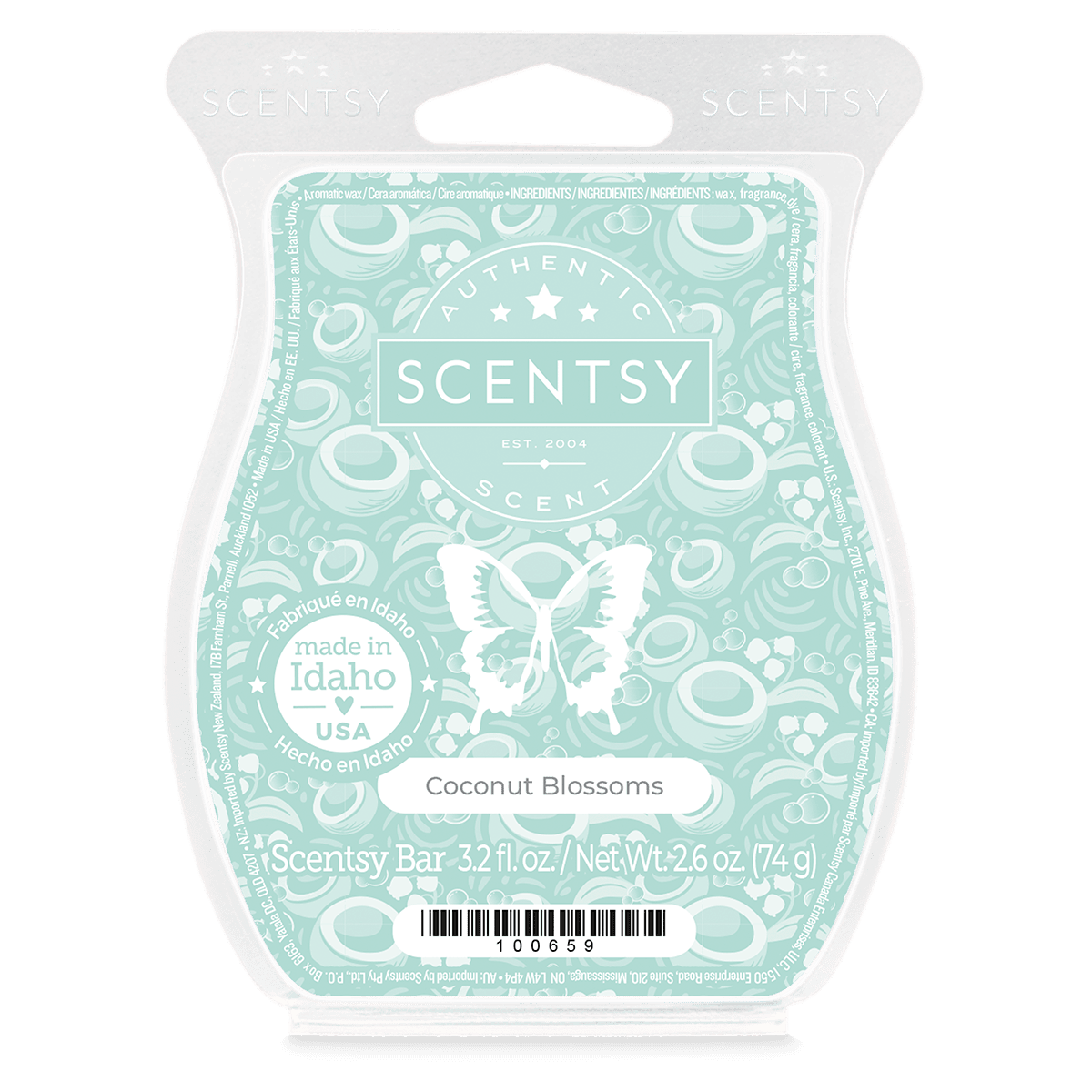 Scentsy Bar Coconut Blossoms