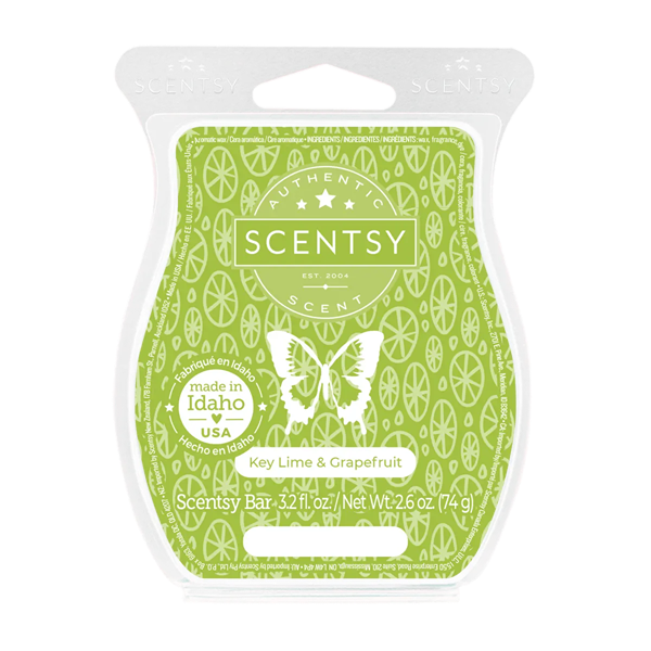 Scentsy Bar Key Lime & Grapefruit