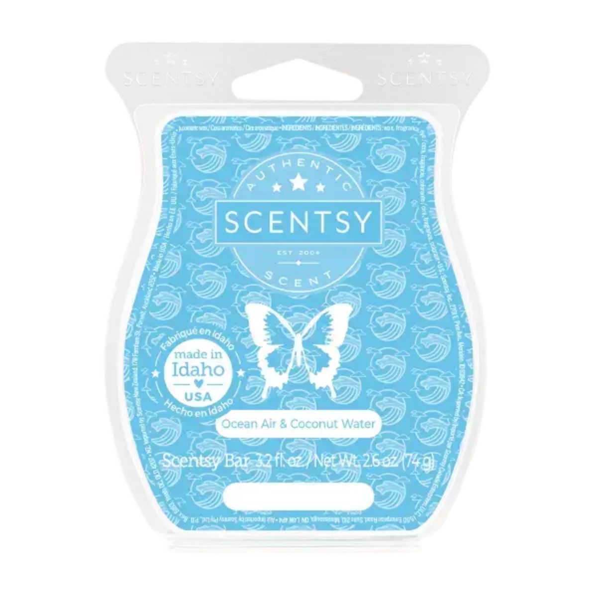 Scentsy Bar Ocean Air & Coconut Water