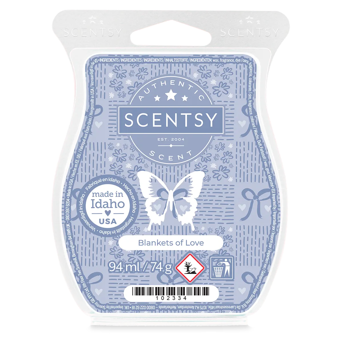Scentsy Bar Blankets of Love