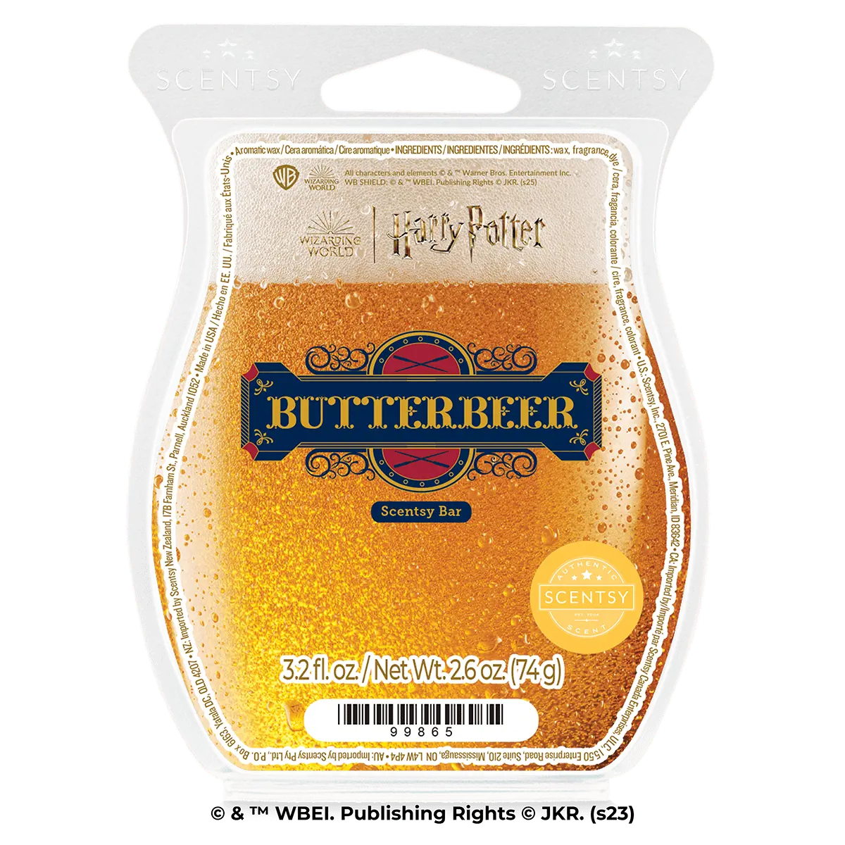 Scentsy Bar WB Harry Potter™ Butterbeer