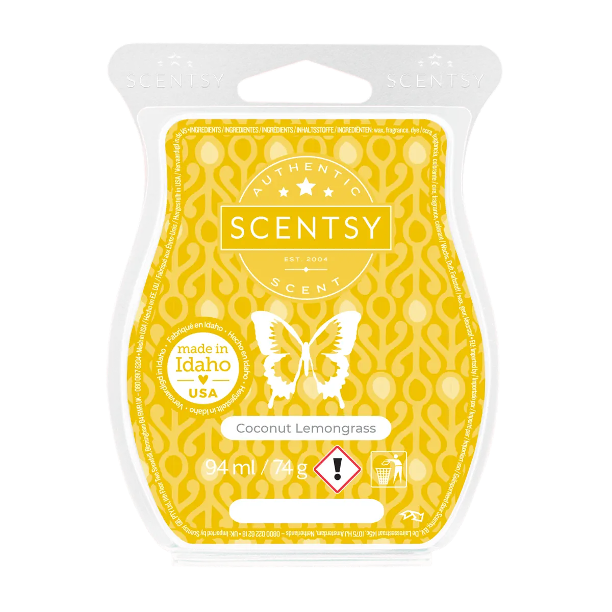 Scentsy Bar Coconut Lemongrass