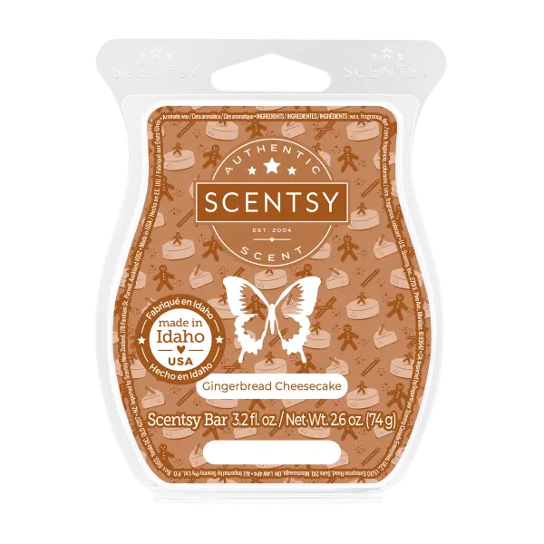 Scentsy Bar Gingerbread Cheesecake