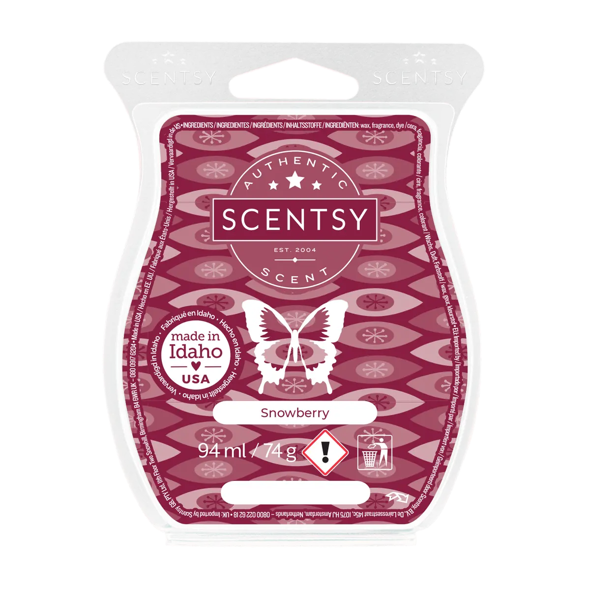 Scentsy Bar Snowberry