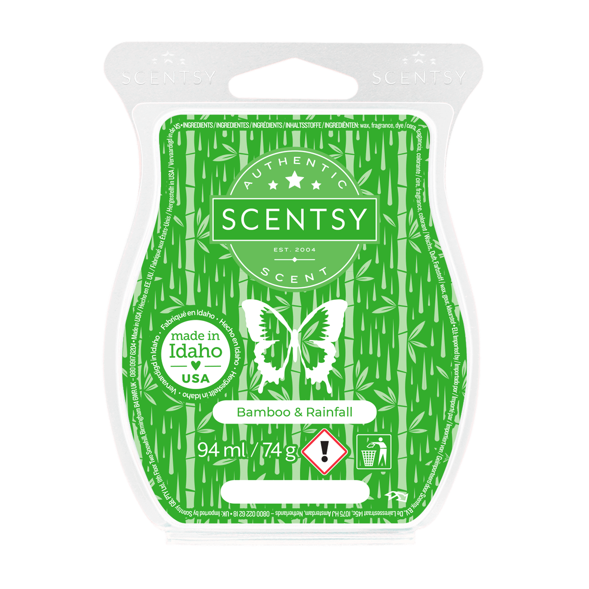 Scentsy Bar Bamboo & Rainfall