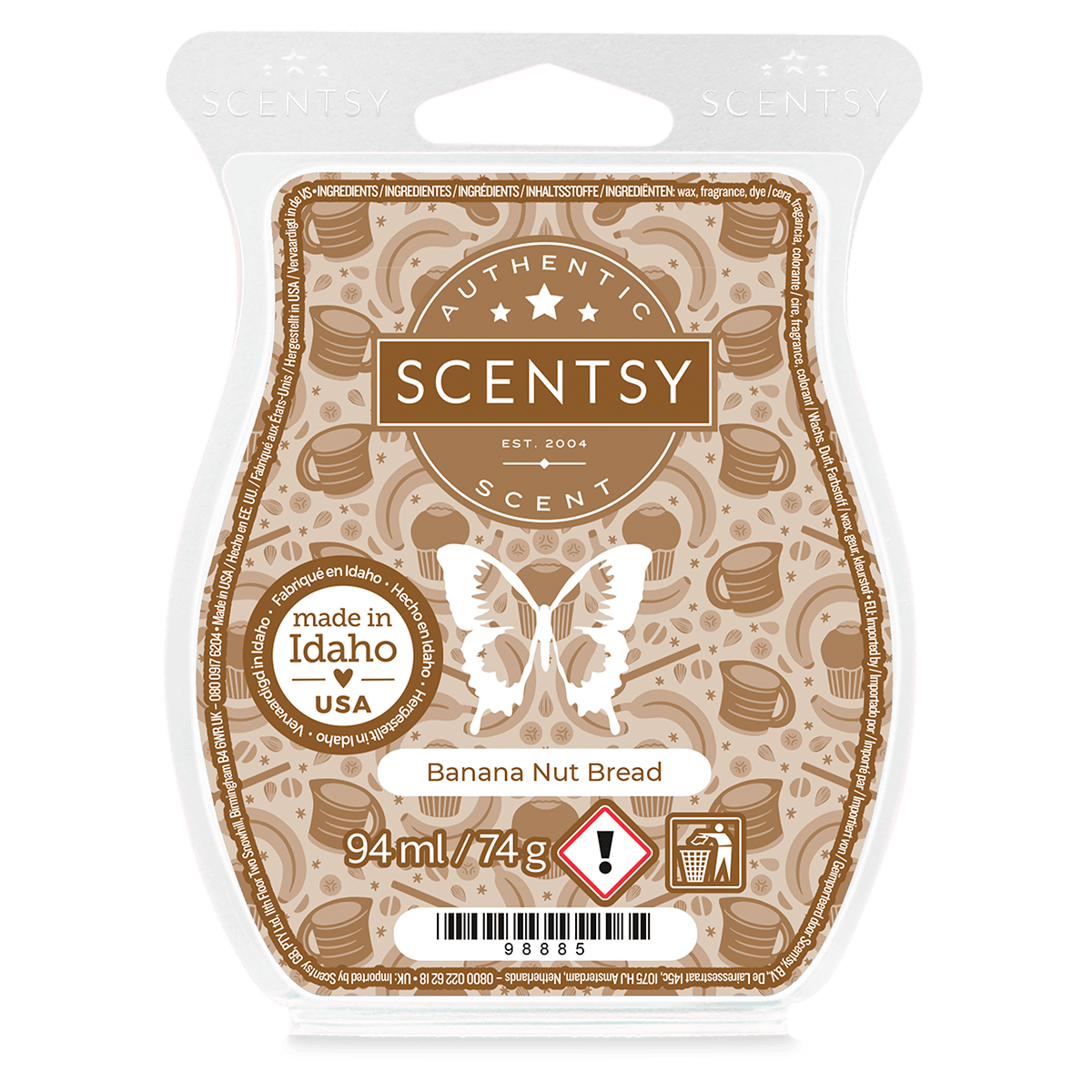 Scentsy Bar Banana Nut Bread