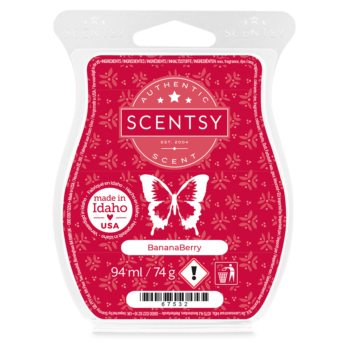 Scentsy Bar BananaBerry