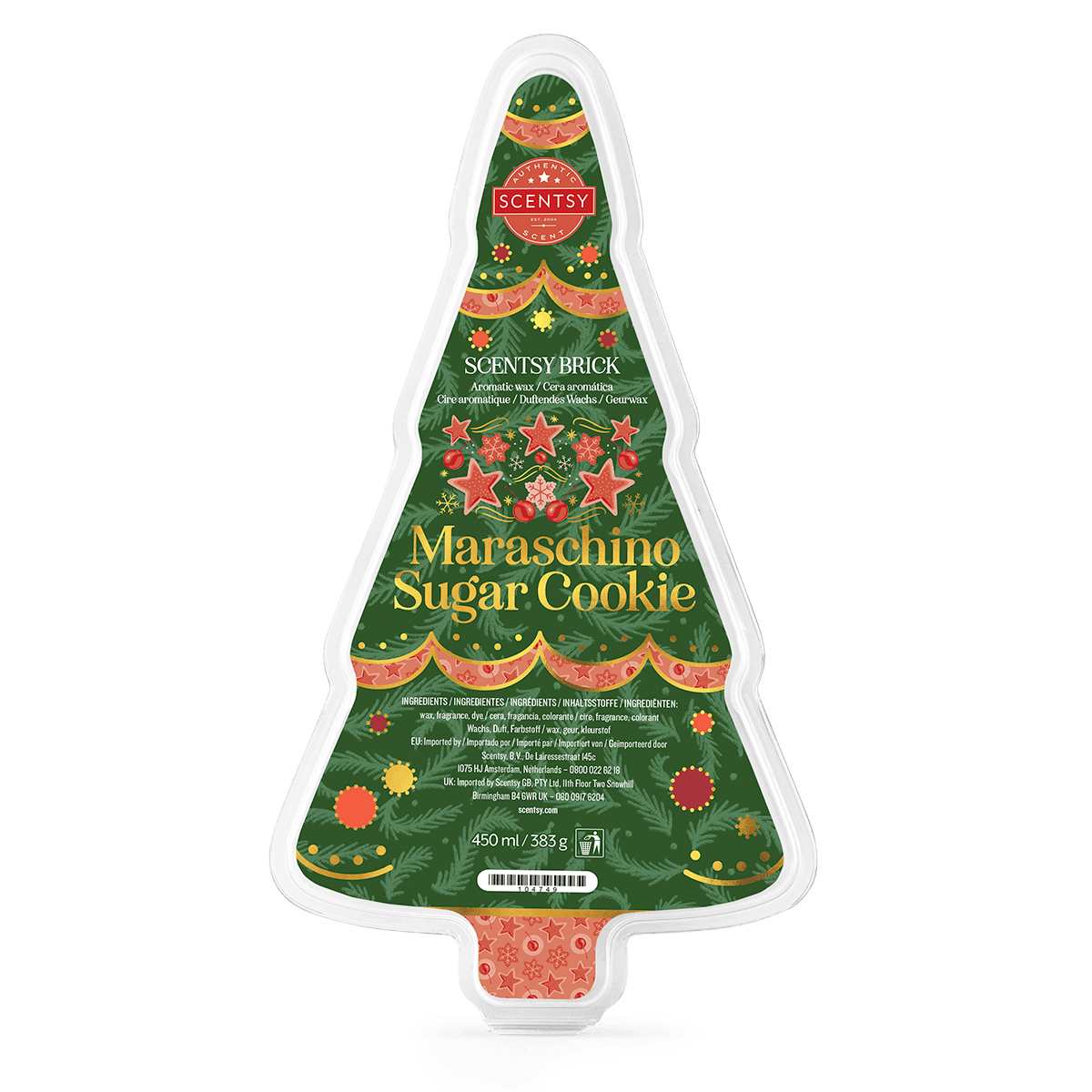 Scentsy Bar Maraschino Sugar Cookie