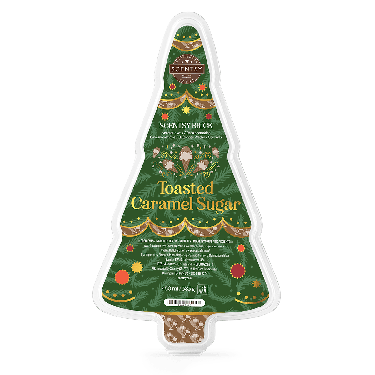 Scentsy Bar Toasted Caramel Sugar