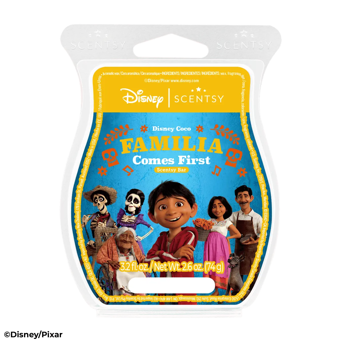 Scentsy Bar Disney Coco Familia Comes First